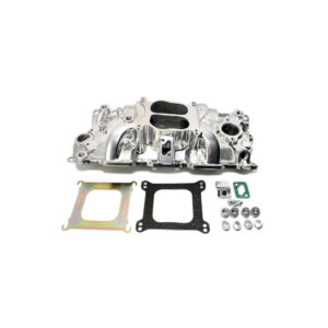 Assault Racing Products PC2000 Small Block Chevy Polished Dual Plane Aluminum Intake Idle-5500 RPM SBC 283 305 327 350