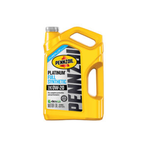 Pennzoil Platinum SAE 0W-20 Dexos Full Synthetic Motor Oil, 5 qt