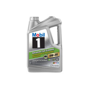 Mobil 1 0W-20 Advanced Fuel Economy Full Synthetic Motor Oil, 5 qt